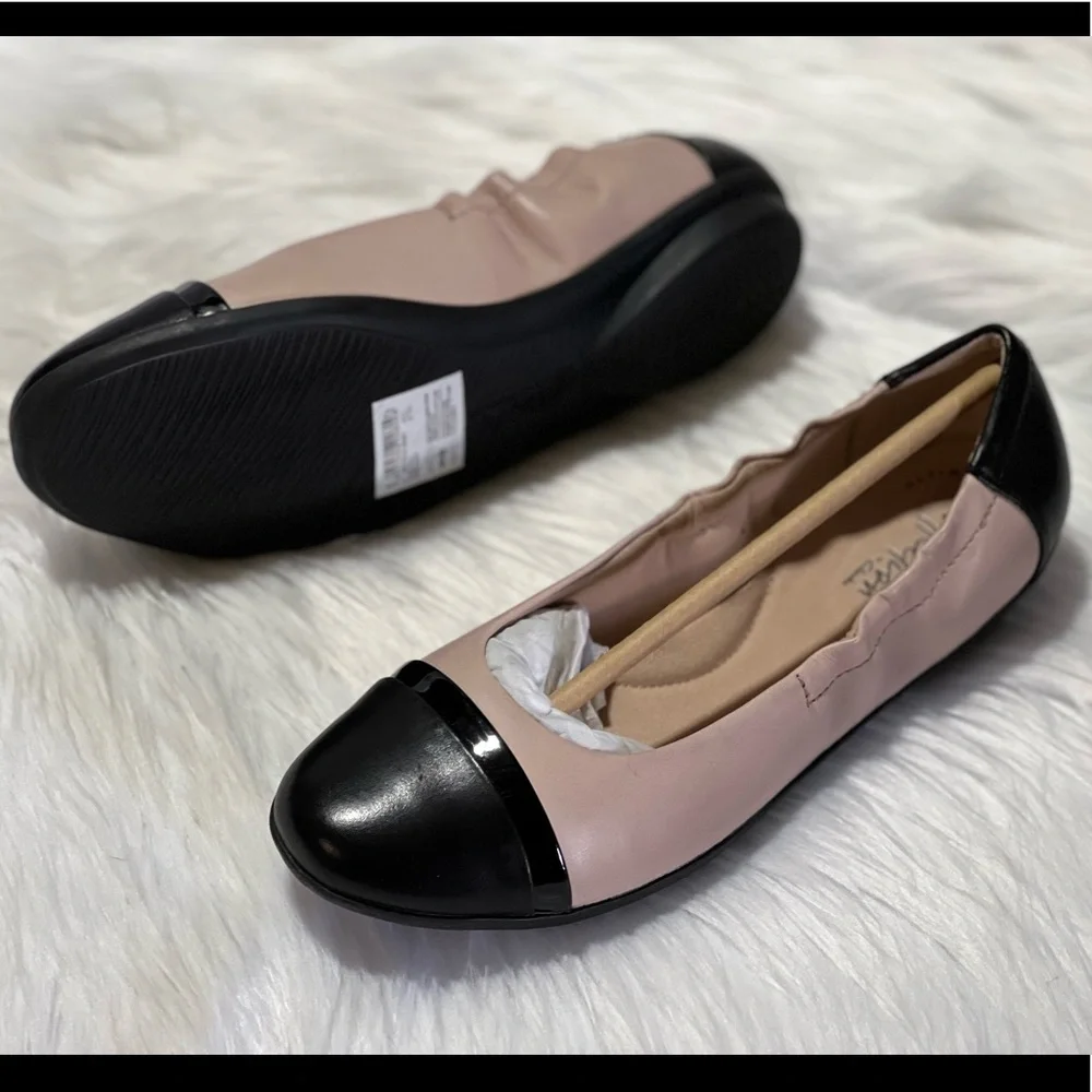 New Clarks Women's Gracelin Jenny Flat Nude Pink - Picture 9 of 14